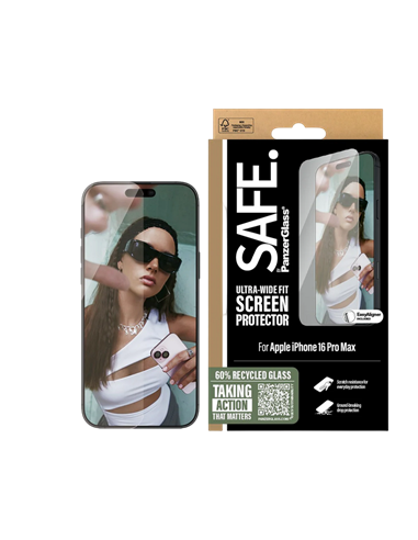 Sticlă de protecție PanzerGlass SAFE. UWF for iPhone 16 Pro Max, Transparent