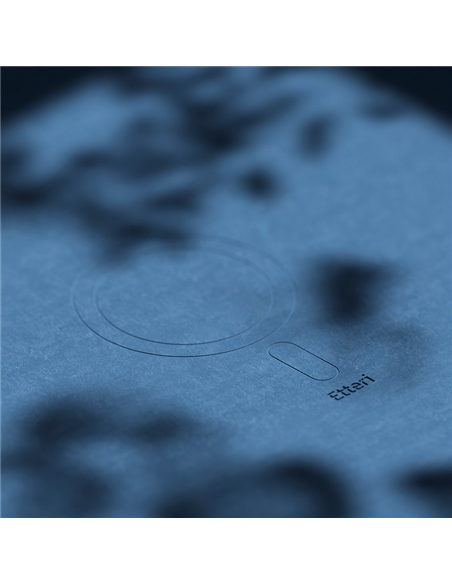 Чехол Etteri Silicone Mag case для iPhone 16, Темно-синий