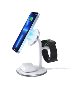 Încărcător wireless Choetech T585-F, 15W, Alb 2