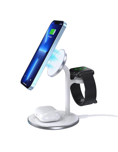 Încărcător wireless Choetech T585-F, 15W, Alb