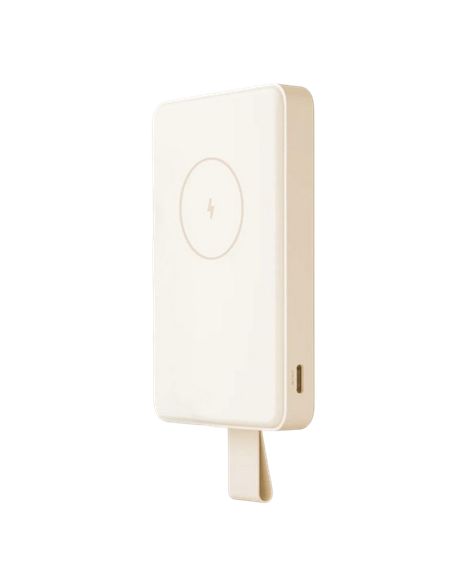 Acumulator extern Xiaomi Magnetic, 6000mAh, Bej