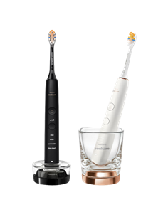 Электрическая звуковая зубная щетка Philips HX9914/69, Чёрный | Розовое золото