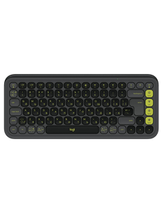 Tastatură Logitech POP ICON, Fără fir, Grafit | Verde