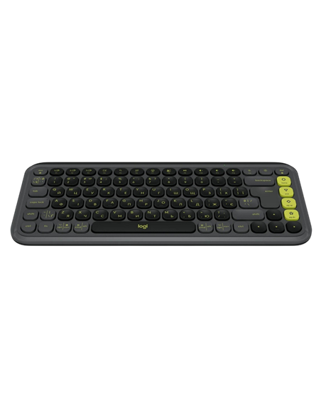Tastatură Logitech POP ICON, Fără fir, Grafit | Verde