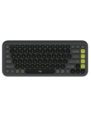 Tastatură Logitech POP ICON, Fără fir, Grafit | Verde