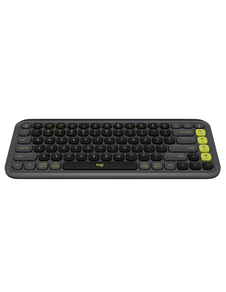 Tastatură Logitech POP ICON, Fără fir, Grafit | Verde