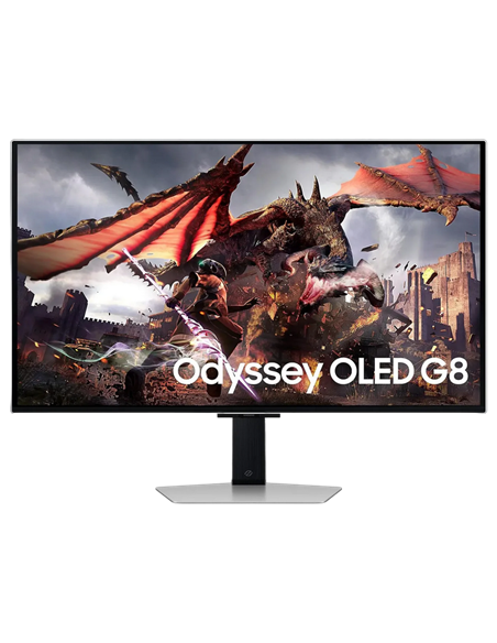 31,5" Monitor Gaming Samsung S32DG800, OLED 3840x2160 4K UHD, Negru | Argintiu