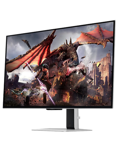 31,5" Monitor Gaming Samsung S32DG800, OLED 3840x2160 4K UHD, Negru | Argintiu