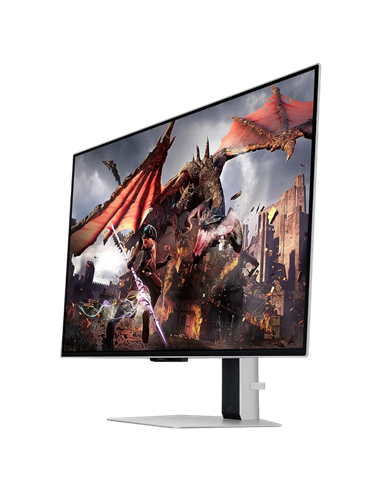 31,5" Monitor Gaming Samsung S32DG800, OLED 3840x2160 4K UHD, Negru | Argintiu