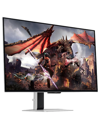 31,5" Monitor Gaming Samsung S32DG800, OLED 3840x2160 4K UHD, Negru | Argintiu