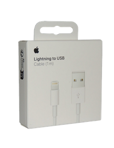 Cablu de încărcare și date Apple Lightning la USB, 1m, Alb 2