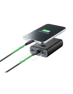 Acumulator extern Cellularline Fast PD 20W, 10000mAh, Negru 2