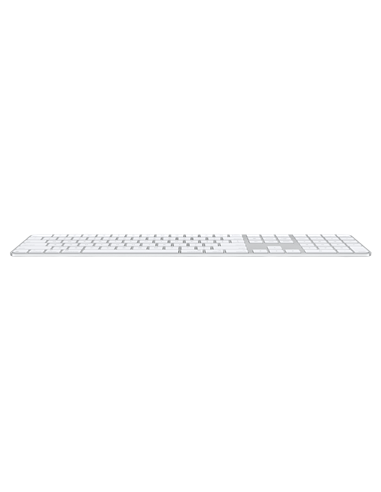 Клавиатура Apple Magic Keyboard with Touch ID and Numeric Keypad A3119 USB-C, Беспроводное, Белый