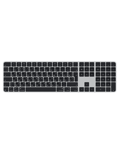 Tastatură Apple Magic Keyboard with Touch ID and Numeric Keypad A3119 USB-C, Fără fir, Negru