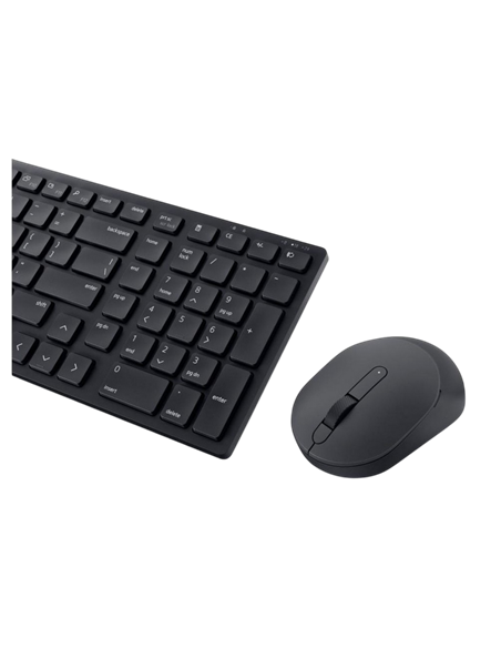Set Tastatură + Mouse DELL KM555, Fără fir, Negru