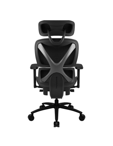 Офисное кресло ThunderX3 XTC Loft, Вентилируемая Cетка, Искусственная Кожа, Темно-серый
