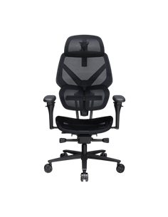 Игровое кресло ThunderX3 Flex Pro Mesh, Вентилируемая Сетка, Чёрный