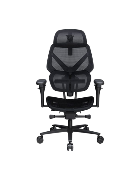 Игровое кресло ThunderX3 Flex Pro Mesh, Вентилируемая Сетка, Чёрный