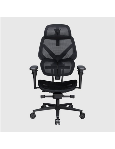 Scaun Gaming ThunderX3 Flex Pro Mesh, Plasă Respirabilă, Negru