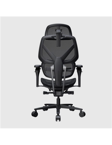 Игровое кресло ThunderX3 Flex Pro Mesh, Вентилируемая Сетка, Чёрный