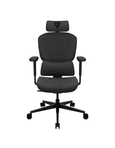 Scaun de birou ThunderX3 YTC Loft, Textil, Gri inchis