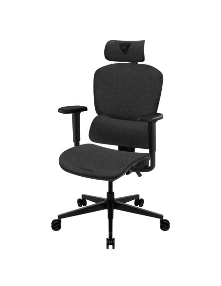 Scaun de birou ThunderX3 YTC Loft, Textil, Gri inchis