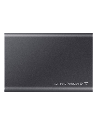 Внешний портативный SSD накопитель Samsung T7, 4 ТБ, Titan Gray (MU-PC4T0T/WW)