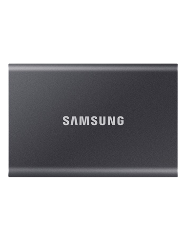 Внешний портативный SSD накопитель Samsung T7, 4 ТБ, Titan Gray (MU-PC4T0T/WW)