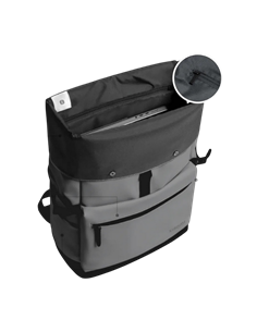 Рюкзак Xiaomi Roll Top Casual, 15.6", Ткань, Полиуретан, Полиэстер, Серый 2