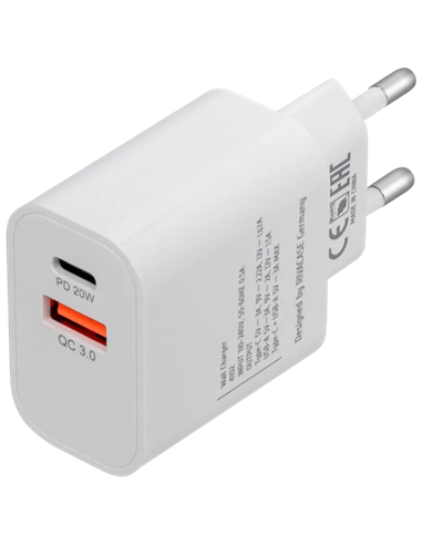 Încărcător Rivacase PS4102 W00, 20W, Alb