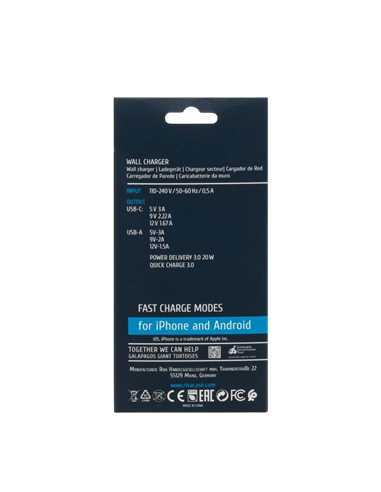 Încărcător Rivacase PS4102 W00, 20W, Alb