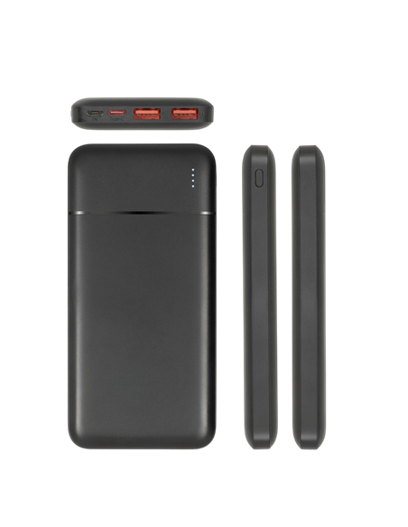 Acumulator extern Rivacase VA2101, 10000mAh, Negru