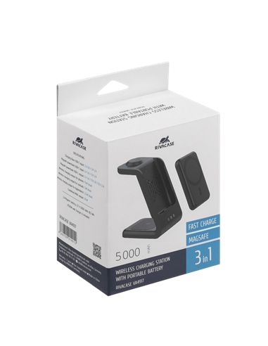 Acumulator extern Rivacase VA4917, 500mAh, Negru