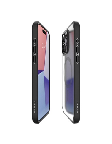 Чехол Spigen iPhone 15 Pro Ultra Hybrid Mag, Frost Black