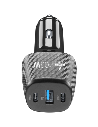 Incărcător auto Cellularline Car Multipower, 103W, Negru