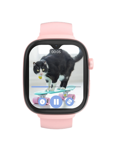 Детские часы Elari KidGram Watch, 48мм, Розовый