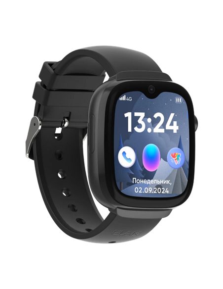 Детские часы Elari KidGram Watch, 48мм, Чёрный