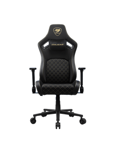 Игровое кресло Cougar Defensor, Ткань, Искусственная кожа, Gold F