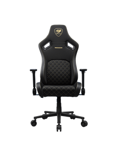 Игровое кресло Cougar Defensor, Ткань, Искусственная кожа, Gold F 2