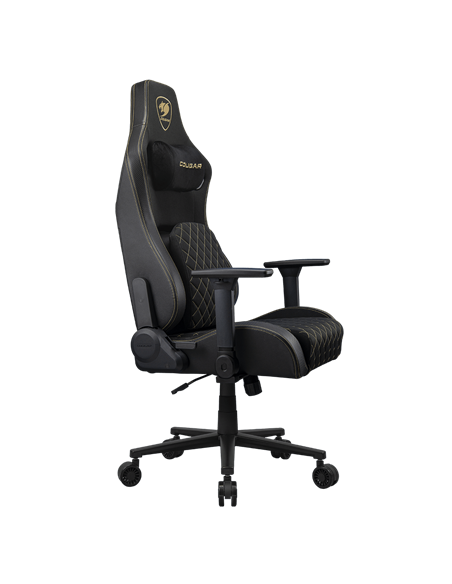 Игровое кресло Cougar Defensor, Ткань, Искусственная кожа, Gold F