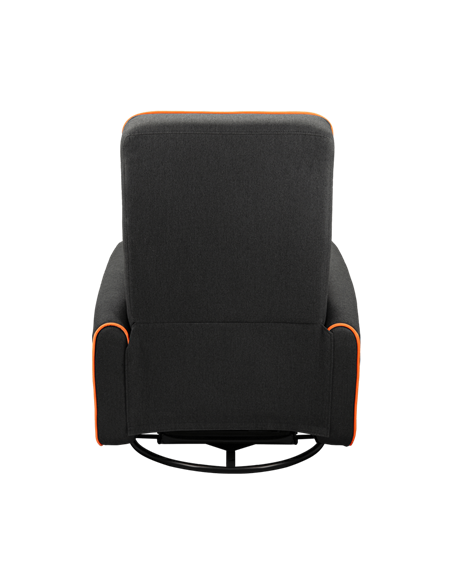 Scaun Gaming Cougar FIDOM, Imitație de in, Negru | Portocaliu