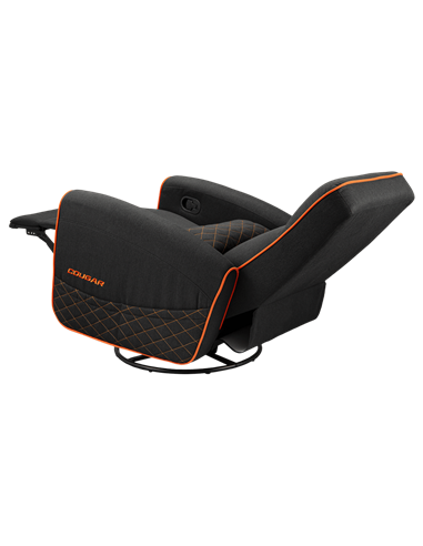 Scaun Gaming Cougar FIDOM, Imitație de in, Negru | Portocaliu