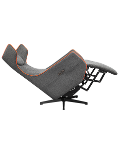 Scaun Gaming Cougar Magus, Imitație de in, Gri | Portocaliu 2