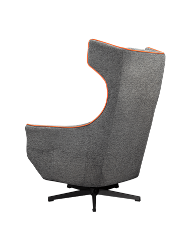 Scaun Gaming Cougar Magus, Imitație de in, Gri | Portocaliu