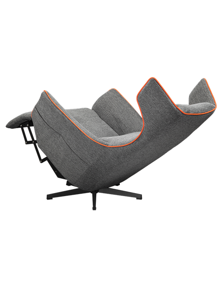 Scaun Gaming Cougar Magus, Imitație de in, Gri | Portocaliu