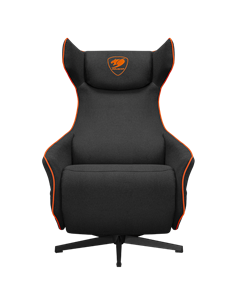 Scaun Gaming Cougar Magus, Imitație de in, Negru | Portocaliu