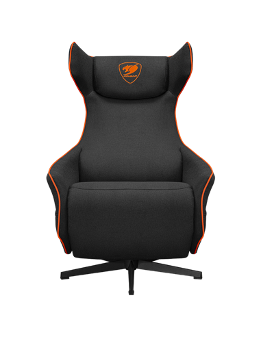 Scaun Gaming Cougar Magus, Imitație de in, Negru | Portocaliu