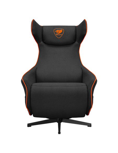 Scaun Gaming Cougar Magus, Imitație de in, Negru | Portocaliu