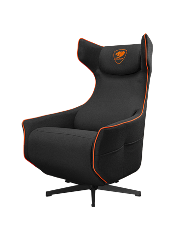 Scaun Gaming Cougar Magus, Imitație de in, Negru | Portocaliu