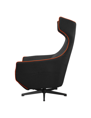 Scaun Gaming Cougar Magus, Imitație de in, Negru | Portocaliu